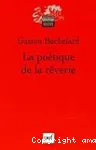 La poétique de la rêverie