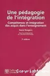 Une pédagogie de l'intégration