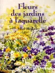 Fleurs des jardins à l'aquarelle